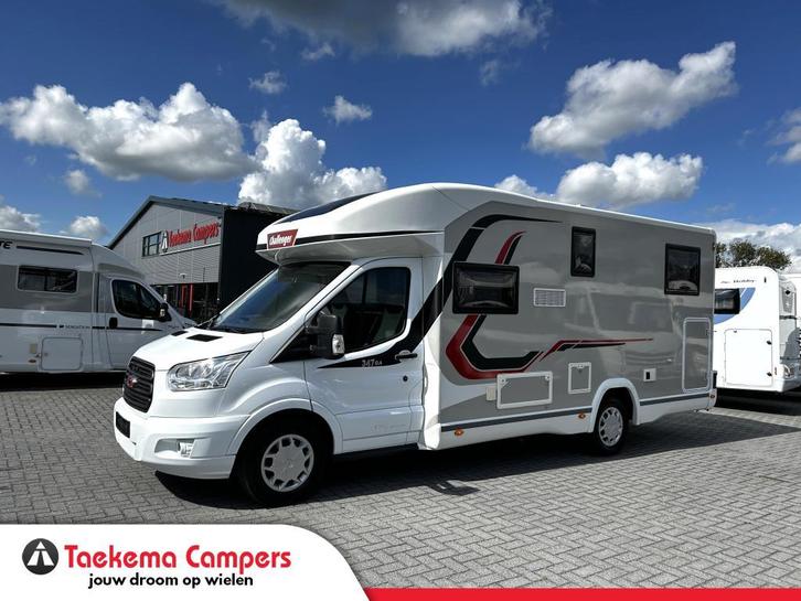 Challenger Graphite 347 GA Enkele-bedden/Automaat/170pk/2018, Caravans en Kamperen, Campers, Bedrijf, tot en met 4, Half-integraal