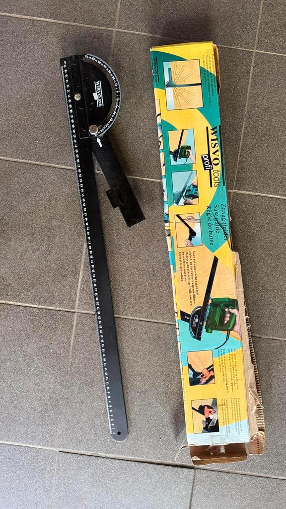Wisvo Tools Profi Zaaggeleider, Doe-het-zelf en Verbouw, Meetapparatuur, Zo goed als nieuw, Overige meters, Ophalen of Verzenden