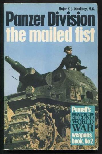 Panzer Division. The Mailed Fist. Purnell's History of WW II beschikbaar voor biedingen