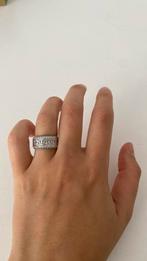 Sterling zilver ring, Ophalen of Verzenden, Zo goed als nieuw, Zilver, Dame