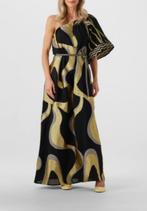 NEMA resort wear longdress zwart/goud mt M NEW- TIEN, Maat 38/40 (M), TIEN concepts, -, Zwart