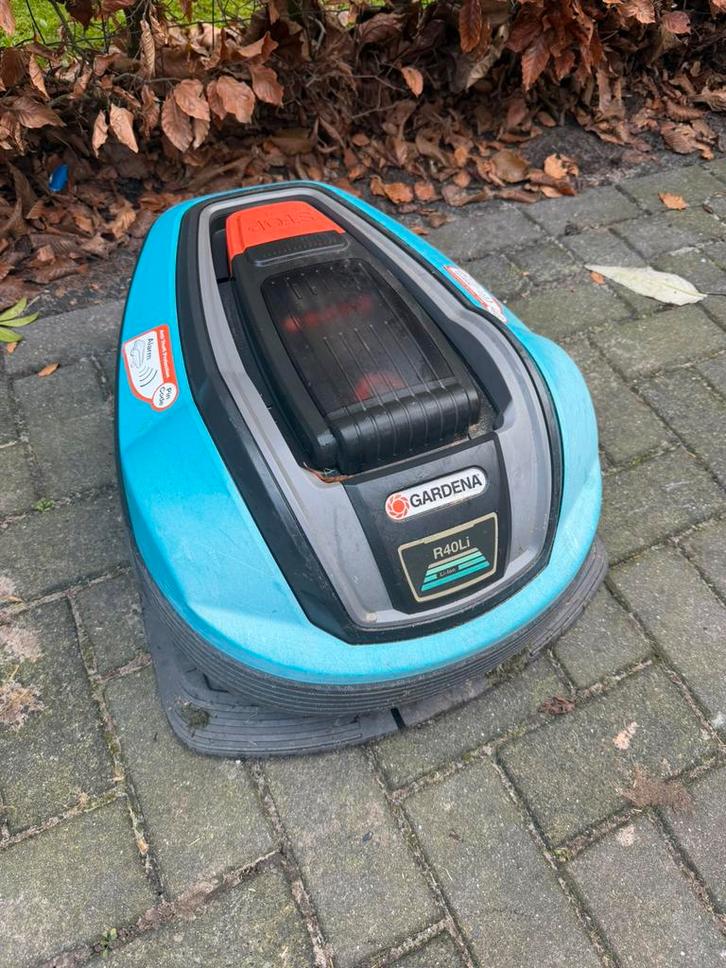 Gardena R40Li robotmaaier, Tuin en Terras, Robotmaaiers, Gebruikt, Minder dan 20 cm, Ophalen of Verzenden