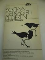 sociaal gedrag bij de dieren. Prof dr n tinbergen, Ophalen of Verzenden, Gelezen, Honden
