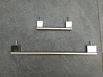 RVS handgrepen Ikea, Minder dan 50 cm, Ophalen of Verzenden, Zo goed als nieuw, Minder dan 25 cm