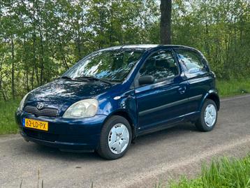 Toyota Yaris 1.3 16V | 3DR | 2002 | Blauw | Apk | Stuurbekrt beschikbaar voor biedingen