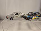 2x Volvo 343 1976 Hotwheels/Mattel 1:43, Hobby en Vrije tijd, Modelauto's | 1:43, Ophalen of Verzenden, Zo goed als nieuw, Auto