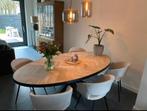 Handgemaakte visgraat tafels!, 200 cm of meer, Nieuw, 200 cm of meer, Eikenhout