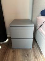 Malm 2 ladenachtkast, Ophalen, Minder dan 45 cm, 55 tot 70 cm, Zo goed als nieuw