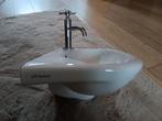 Sphinx Wastafel met Kraan - Zo goed als nieuw, Minder dan 50 cm, Ophalen of Verzenden, Zo goed als nieuw, Minder dan 100 cm