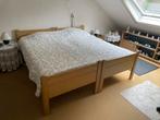 Ledikant 2 pers. - (1 persoons bed), Ophalen, Verstelbaar, 90 cm, Wit