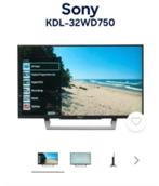 Sony TV kdl-32wd750 smart televisie Full HD lcd-led, Nieuw, Full HD (1080p), Smart TV, Sony