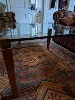 Design glastafel ontwerper Peter Ghyczy 80x80x51, Ophalen