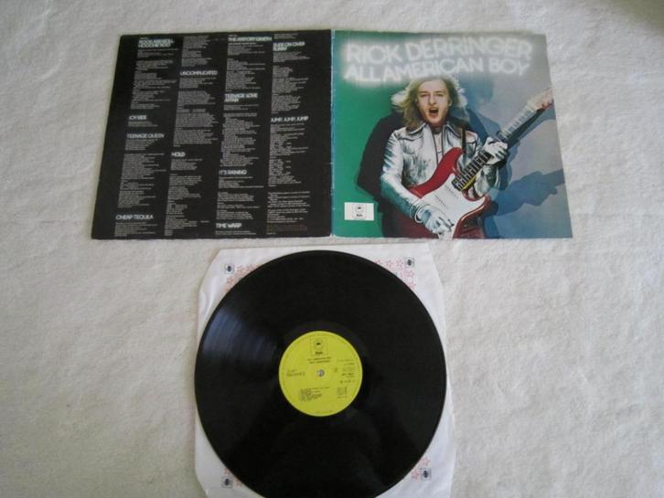 lp rock, Lp van Rick Derringer – All American Boy, Cd's en Dvd's, Vinyl | Rock, Gebruikt, Poprock, 12 inch, Ophalen of Verzenden
