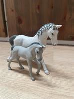 Schleich Horse club paard en veulen, Ophalen of Verzenden, Zo goed als nieuw, Paard, Beeldje of Figuurtje