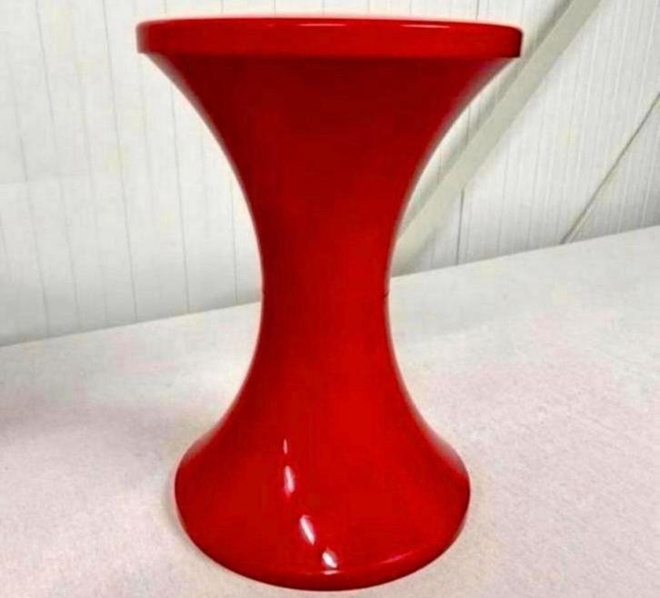 Design klassiek kruk Tam Tam krukje jaren 1970 plastic retro, Huis en Inrichting, Krukjes, Nieuw, Kunststof, Ophalen of Verzenden