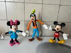 Disney Buigfiguren - Mickey, Minnie & Goofy, Kinderen en Baby's, Speelgoed | Poppen, Ophalen of Verzenden, Zo goed als nieuw, Overige typen
