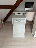 Rivièra maison lichtblauw nachtkastje, Gebruikt, Minder dan 50 cm, Ophalen, Minder dan 90 cm