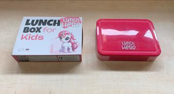 Lunchhero kids Lunchbox for kinderen roze 365 gram beschikbaar voor biedingen