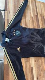 Zwart Adidas Ajax trainingspak gouden striping maat 164, Ophalen of Verzenden, Zo goed als nieuw