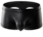 Leren look boxer met open achterkant en string, Kleding | Heren, ., Zwart, Ophalen of Verzenden, .