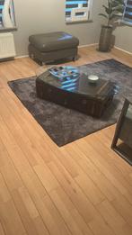 Ovalen glazen plaat, Huis en Inrichting, Ophalen, 50 tot 100 cm, Zo goed als nieuw, Minder dan 50 cm