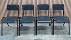32 x Schoolstoelen kunststof kantine horeca stoelen terras, Ophalen of Verzenden, Zo goed als nieuw, Kunststof, Vijf, Zes of meer stoelen