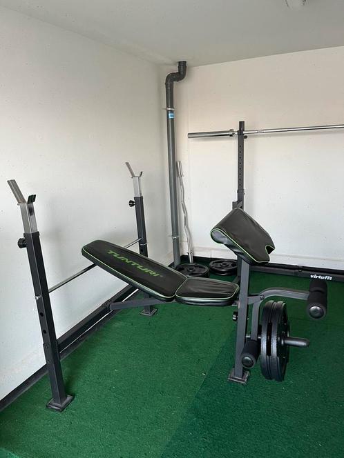 Gym, Sport en Fitness, Fitnessmaterialen, Zo goed als nieuw, Fitnessbank, Ophalen