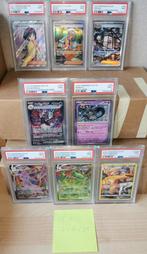 PSA 9 moderne slabs Pokemon scarlet violet sword & shield, Ophalen of Verzenden, Nieuw