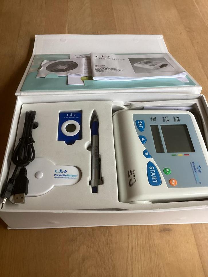 PreventieKompas Bloeddrukmeter - Zo Goed Als Nieuw, Sport en Fitness, Gezondheidsproducten en Wellness, Zo goed als nieuw, Overige typen