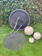 Fonteinbassin Onderbak voor water tuinornament (D87xH32), Ophalen of Verzenden, Gebruikt, Kunststof, Overige typen