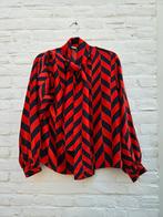 Fifth house / Nikkie blouse 38 zwart/rood, Kleding | Dames, Ophalen of Verzenden, Zo goed als nieuw, Maat 38/40 (M), Rood