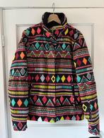 Kleurrijke Ski jas Roxy maat L, Maat 42/44 (L), Ophalen of Verzenden, Jack, Gedragen