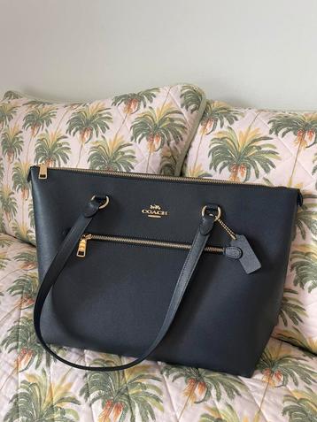 Coach Tas Shopper Donkerblauw Nieuw beschikbaar voor biedingen