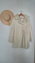 Faux fur jas Bonprix maat M, Kleding | Dames, Jassen | Winter, Maat 38/40 (M), Bonprix, Wit, Ophalen of Verzenden