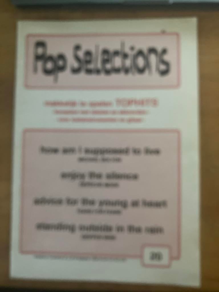 Pop Selections - Diverse Top Hits, Ophalen of Verzenden, Zo goed als nieuw