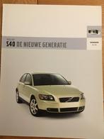 5x Volvo S40 + V40 + XC40 folders/brochures Nederland+D+GB, Ophalen of Verzenden, Zo goed als nieuw, Volvo