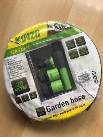 Kinzo Garden tuinslang 20 meterset nieuw in verpakking! beschikbaar voor biedingen