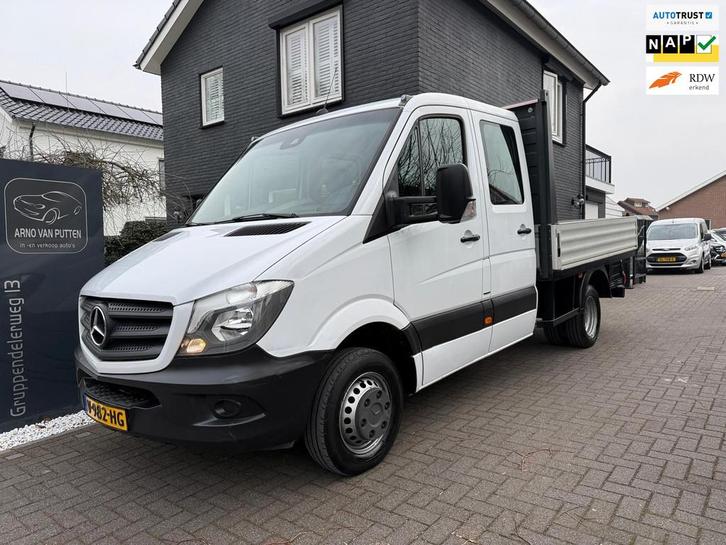 Mercedes-Benz Sprinter 514 CDI Open laadbak / dubbele cabine, Auto's, Bestelauto's, Bedrijf, Te koop, ABS, Airconditioning, Centrale vergrendeling