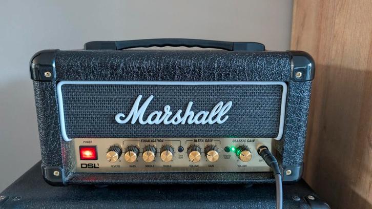 Marshall DSL1 buizen gitaarversterker, Muziek en Instrumenten, Versterkers | Bas en Gitaar, Zo goed als nieuw, Gitaar, Minder dan 50 watt