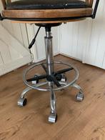 Vintage Bureau Stoel, Huis en Inrichting, Bureaustoelen, Ophalen, Gebruikt, Bruin, Bureaustoel