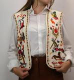 Zac & Zoe Gilet Maat M, Ophalen of Verzenden, Zo goed als nieuw, Maat 38/40 (M), Wit