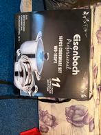 Mooie pannenset nieuw in doos voor alle hitte bronnen, Huis en Inrichting, Keuken | Potten en Pannen, Ophalen, Nieuw, Rvs, Pannenset