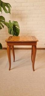 Italiaanse schaaktafel met muziekdoos, opknapper, Hobby en Vrije tijd, Gezelschapsspellen | Bordspellen, Gebruikt, Een of twee spelers