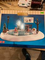 Kerst lemax schaatsbaan incl doos, Ophalen of Verzenden