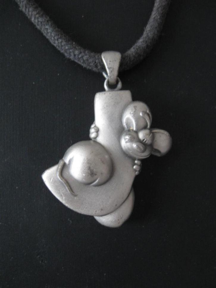 DIDL ketting letter J goede staat, Sieraden, Tassen en Uiterlijk, Kettingen, Zo goed als nieuw, Overige materialen, Zilver, Ophalen of Verzenden