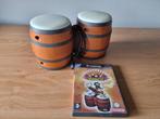 Donkey Kong Bongos en Donkey Konga GameCube, Spelcomputers en Games, Games | Nintendo GameCube, 1 speler, Ophalen of Verzenden