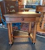 Zeer mooie en echte antieke wand of hal tafel met een lade, Ophalen
