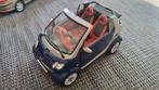 Smart Fortwo blauw/zilvergrijs Minichamps, 1:18, Hobby en Vrije tijd, Modelauto's | 1:18, Ophalen of Verzenden, Zo goed als nieuw