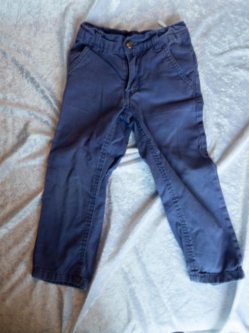 z.g.a.n. Paarse lange broek, maat 92-98, knoopsgatelastiek, Kinderen en Baby's, Kinderkleding | Maat 92, Zo goed als nieuw, Broek