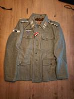 Replica Duitse M42 jas (ww2) maat S, Verzamelen, Ophalen of Verzenden, Landmacht, Duitsland, Kleding of Schoenen